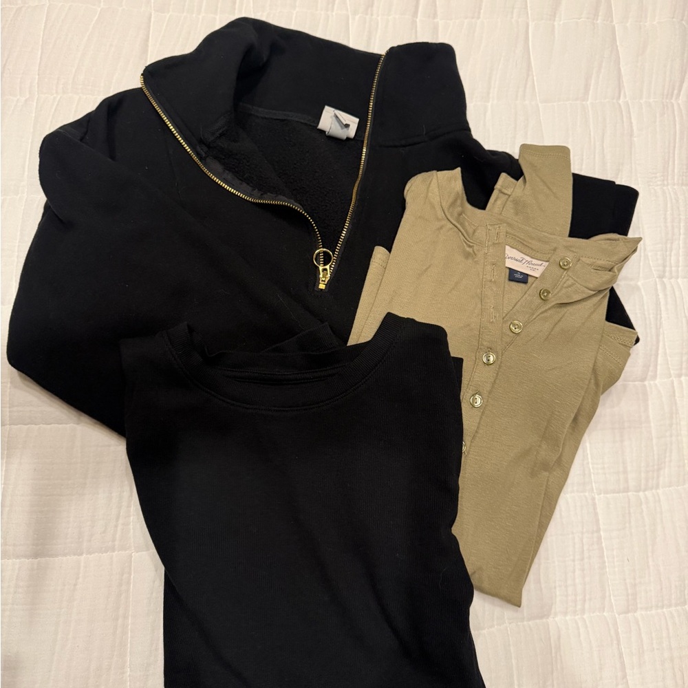 Bundle of 3 Long sleeve tops